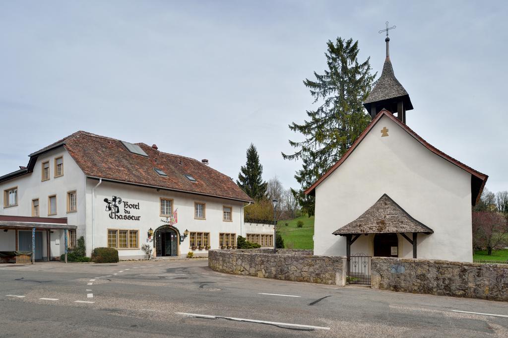 Hotel Du Chasseur Enges Eksteriør billede